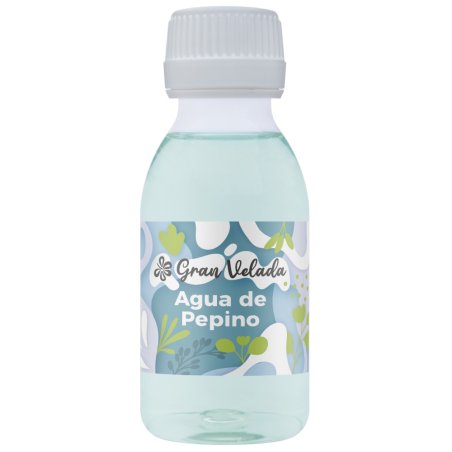 Refresca e hidrata tu piel con agua de pepino. Ideal para tónicos, cremas y mascarillas. Perfecta para piel sensible. ¡Cómprala 