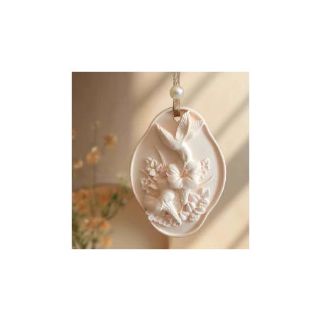 Haz ambientadores sólidos decorativos con este molde de silicona lleno de detalles. Ideal para colgar en coche o armarios. - Cóm