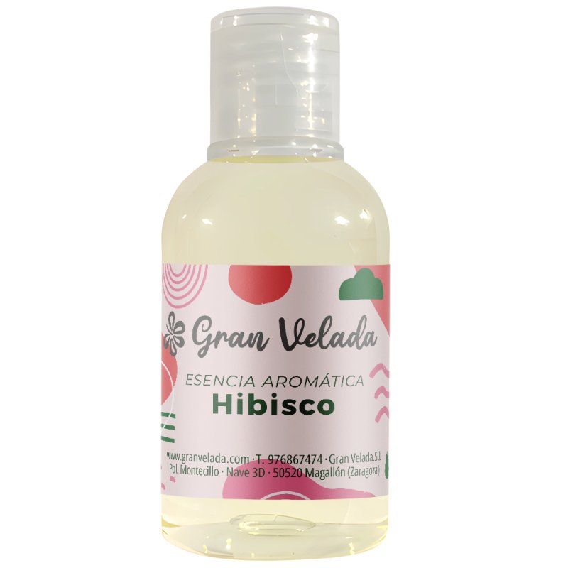 Esencia de hibisco floral y afrutada. Ideal para cosmética, velas y ambientadores. Fresca y exótica. ¡Cómprala en Gran Velada! -