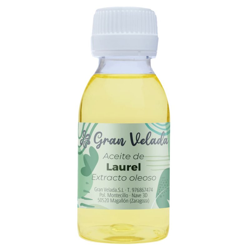 Extracto oleoso de laurel. Fortalece el cabello y purifica la piel. Ideal para champús, cremas y aceites. ¡Cómpralo en Gran Vela