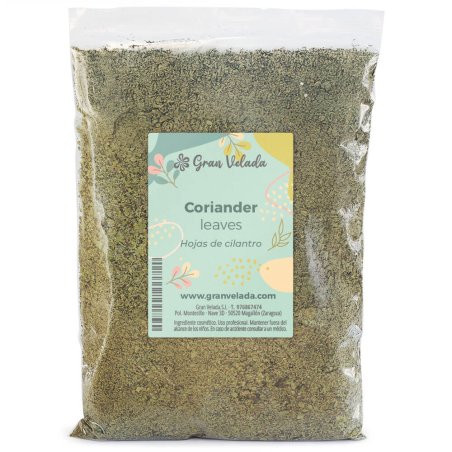 Hojas secas de cilantro 100% naturales. Revitalizan y purifican piel y cabello. Perfectas para cosmética vegetal. ¡Compra en Gra