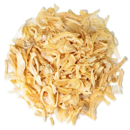 Cebolla en escamas 100% natural. Purificante y revitalizante, ideal para mascarillas y champús caseros. ¡Compra en Gran Velada! 
