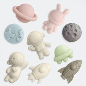 Molde figuras espaciais