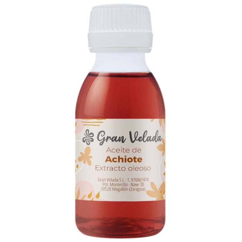 Compra extracto oleoso de achiote para cosméticos naturales. Ideal para piel madura y bálsamos con color. - Cómo hacer Extractos