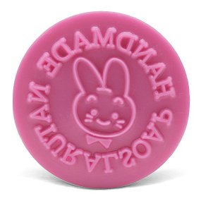 Sceau pour savons diY lapin