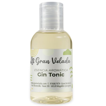Esencia aromática de gin tonic - Toque fresco y cítrico para perfumes, velas y cosmética casera. ¡Haz tus creaciones únicas! Com