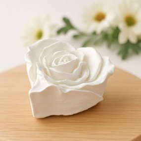 Molde rosa em forma de coração