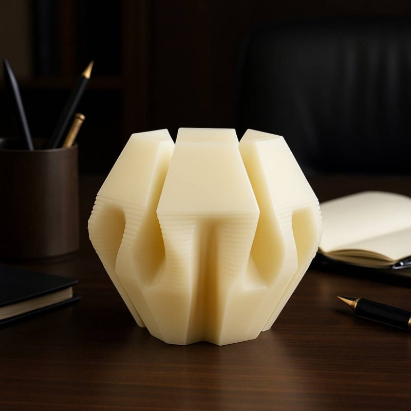 Haz velas modernas en casa con el molde geométrico grande de silicona. Flexible, resistente y fácil de desmoldar. - Cómo hacer M