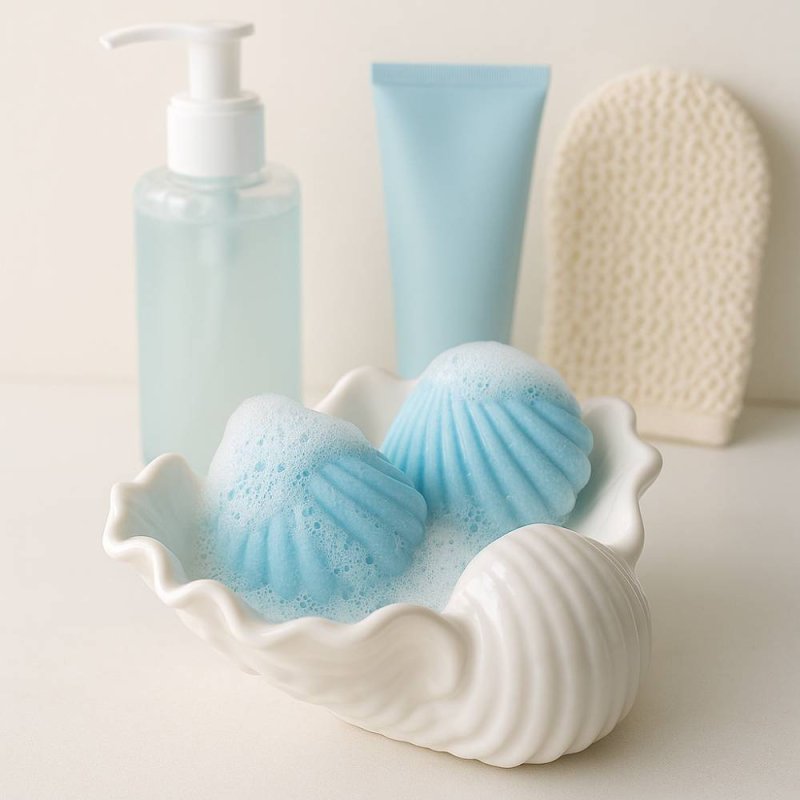 Compra Molde jabonera concha marina en Gran Velada. Crea jaboneras decorativas y resistentes con diseño marino. Ideal para cemen