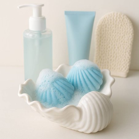 Compra Molde jabonera concha marina en Gran Velada. Crea jaboneras decorativas y resistentes con diseño marino. Ideal para cemen