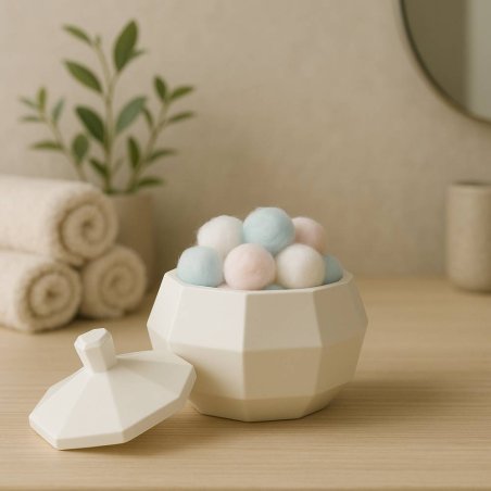 Molde de silicona para recipientes octogonales con tapa. Ideal para hacer velas, joyeros o cajas con estilo geométrico. - Cómo h