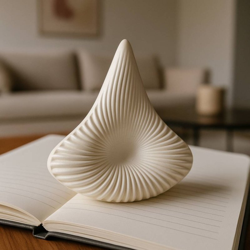 Crea velas decorativas modernas con el molde geométrico abstracto de Gran Velada. Silicona flexible, antiadherente y fácil de de