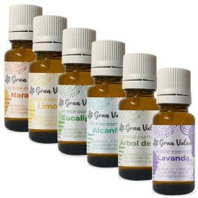 Pack économique d’huiles essentielles de base