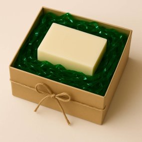 Copeaux de cellofan vert Noël