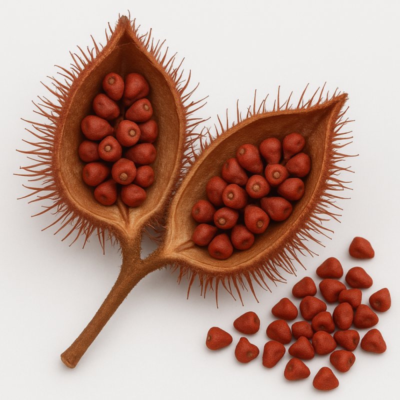 Compra extracto oleoso de achiote para cosméticos naturales. Ideal para piel madura y bálsamos con color. - Cómo hacer Extractos