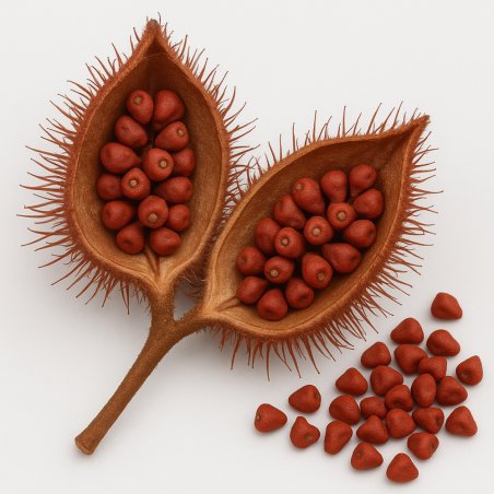 Compra extracto oleoso de achiote para cosméticos naturales. Ideal para piel madura y bálsamos con color. - Cómo hacer Extractos