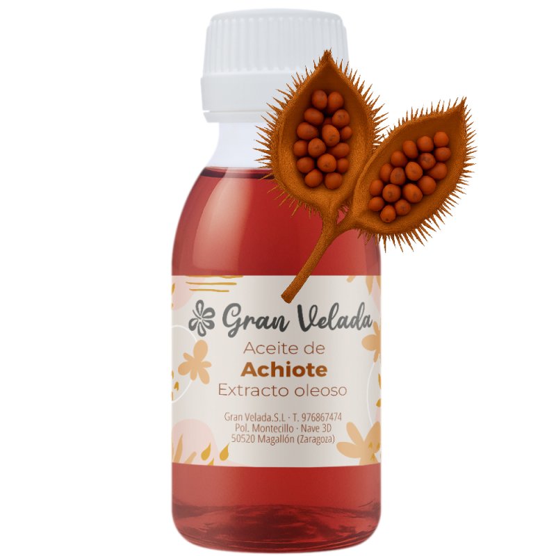 Compra extracto oleoso de achiote para cosméticos naturales. Ideal para piel madura y bálsamos con color. - Cómo hacer Extractos