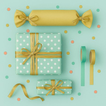 Comprar en Gran Velada cinta de rafia metalizada dorada, ideal para hacer lazos y decorar regalos y detalles de boda. Envios rap