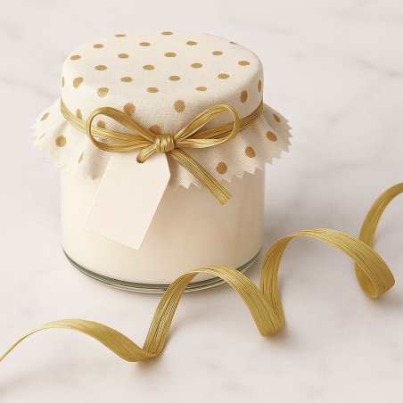 Comprar en Gran Velada cinta de rafia metalizada dorada, ideal para hacer lazos y decorar regalos y detalles de boda. Envios rap