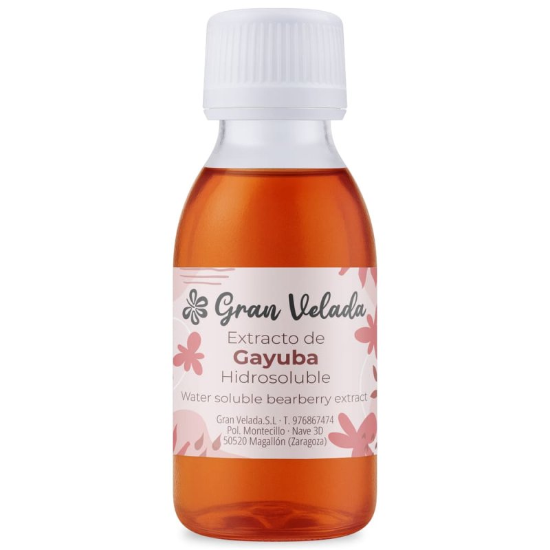 Compra extracto hidrosoluble de gayuba en Gran Velada para pieles con manchas o imperfecciones - Cómo hacer Extractos Hidrosolub