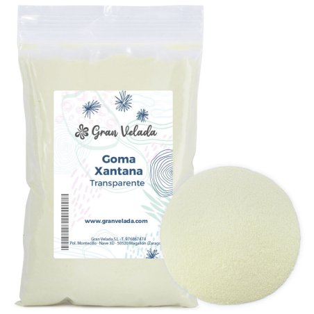 Descubre Goma xantana transparente en Gran Velada. Espesante natural ideal para geles claros y estables. ¡Compra ahora! - Cómo h