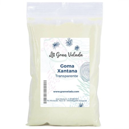 Descubre Goma xantana transparente en Gran Velada. Espesante natural ideal para geles claros y estables. ¡Compra ahora! - Cómo h