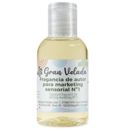 Compra Fragancia de autor Nº 1 en Gran Velada. Aroma elegante y duradero para marketing sensorial. Ideal para tiendas que buscan
