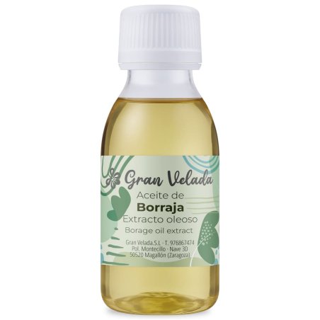 Descubre Extracto oleoso de borraja en Gran Velada. Nutre, calma y mejora la elasticidad de pieles secas o sensibles. ¡Compra ah