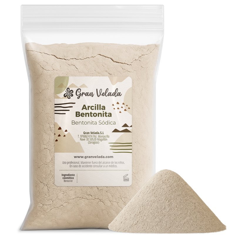Kit básico con 2 ingredientes y los utensilios para hacer mascarillas de arcilla bentonita en casa. ¡Muy fácil de usar! A la ven