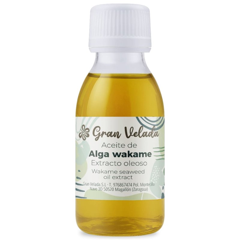 Descubre Extracto oleoso de alga wakame en Gran Velada. Hidrata, nutre y mejora la elasticidad de pieles secas o apagadas. ¡Comp