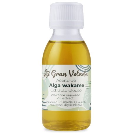 Descubre Extracto oleoso de alga wakame en Gran Velada. Hidrata, nutre y mejora la elasticidad de pieles secas o apagadas. ¡Comp