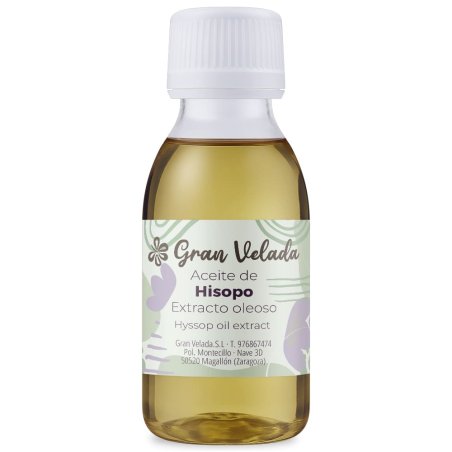 Descubre Extracto oleoso de hisopo en Gran Velada. Calma, tonifica y equilibra pieles mixtas, grasas o sensibles. ¡Compra ahora!