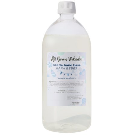 En Gran Velada puedes comprar base sin sulfatos para hacer gel de baño para bebes. Muy sencilla de usar. Aprende como hacer gel 