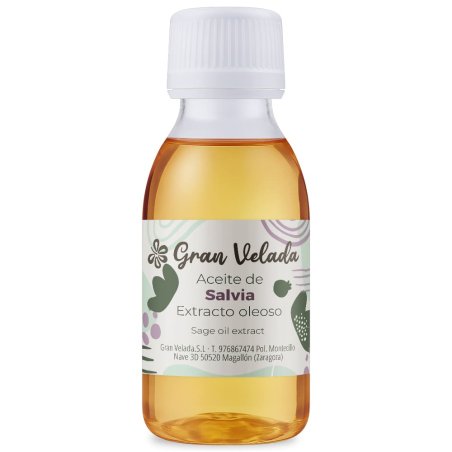 Extracto de salvia oleoso. Ingrediente vegetal purificante y equilibrante, ideal para piel grasa y cuidado capilar. ¡Descúbrelo 