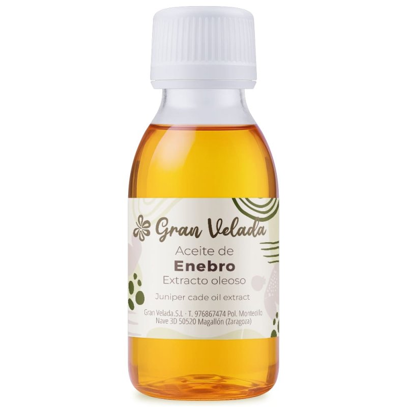 Aceite de cade. Extracto vegetal tonificante y purificante, ideal para cosmética casera en piel grasa o mixta. ¡Compra en Gran V