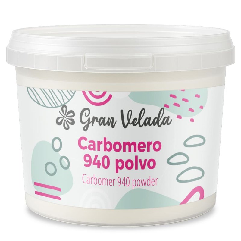 Carbomero 940 en polvo, espesante y gelificante para geles y cremas. Textura profesional en tus cosméticos caseros. ¡Cómpralo en