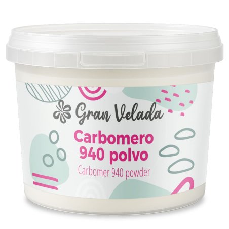 Carbomero 940 en polvo, espesante y gelificante para geles y cremas. Textura profesional en tus cosméticos caseros. ¡Cómpralo en