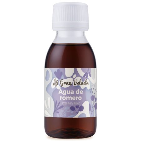 Revitalizante y antioxidante, el agua de romero es ideal para pieles con imperfecciones y cuidados capilares. Se utiliza en tóni