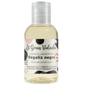 Essência aromática de alcaçuz preto
