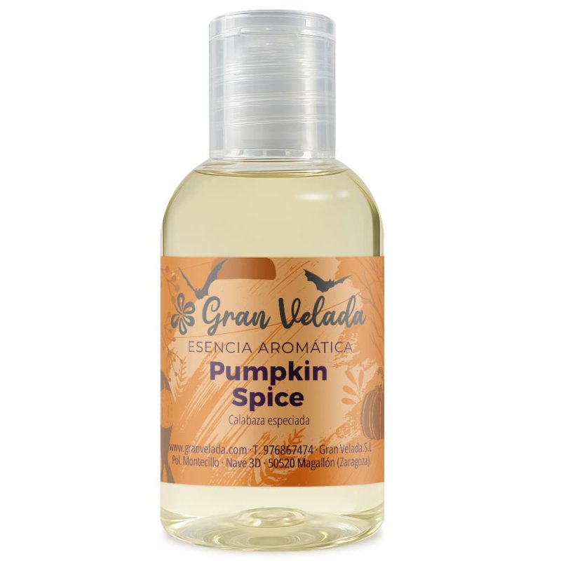 Pack ahorro con 3 esencias aromáticas de Halloween. Calabaza especiada, alas de murciélago y poción de brujas. ¡Perfuma tus crea