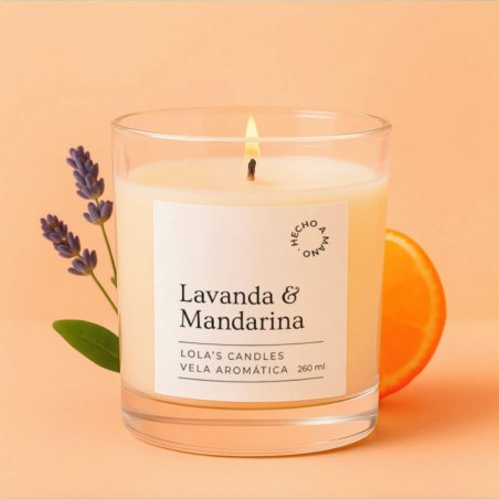 Compra esencia aromática Lavanda y Mandarina en Gran Velada. Aroma floral y cítrico, ideal para perfumes, cosméticos, jabones, v