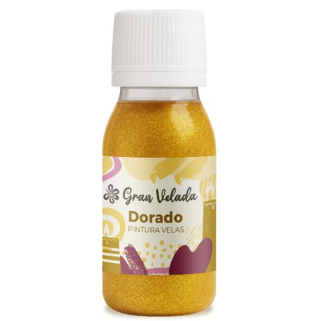 En Gran Velada puedes comprar pintura para velas, como esta en color dorado. Amplia paleta de colores. ¡Fáciles de usar! Enví­os