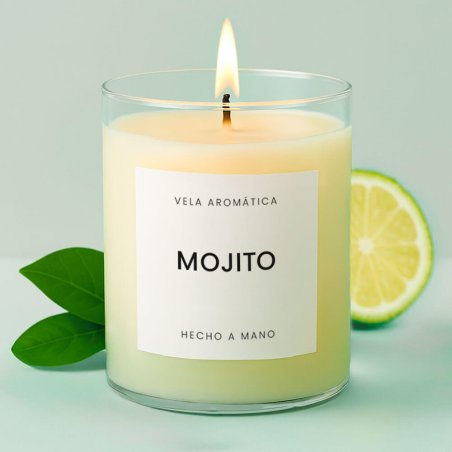 Descubre el vaso para velas premium de 360 ml. Ideal para velas aromáticas y decorativas. Cristal resistente al calor y diseño s
