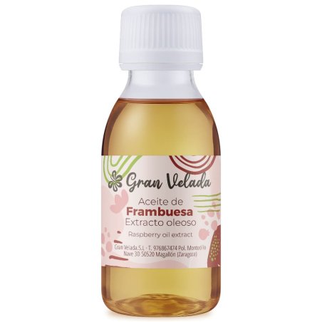 Compra Extracto oleoso de frambuesa en Gran Velada. Nutre y protege piel y cabello. Ideal para bálsamos, mascarillas y aceites f