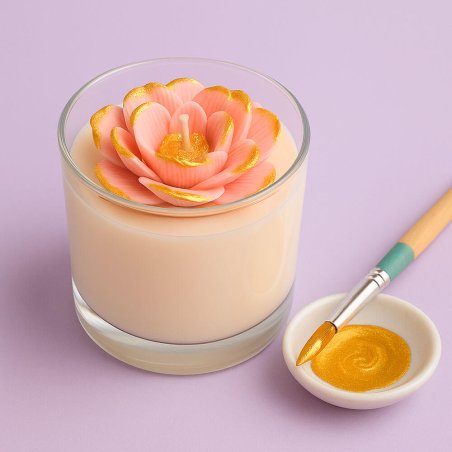 En Gran Velada puedes comprar pintura para velas, como esta en color dorado. Amplia paleta de colores. ¡Fáciles de usar! Enví­os