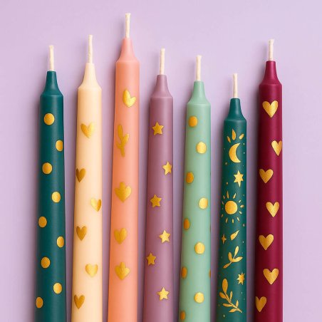 En Gran Velada puedes comprar pintura para velas, como esta en color dorado. Amplia paleta de colores. ¡Fáciles de usar! Enví­os