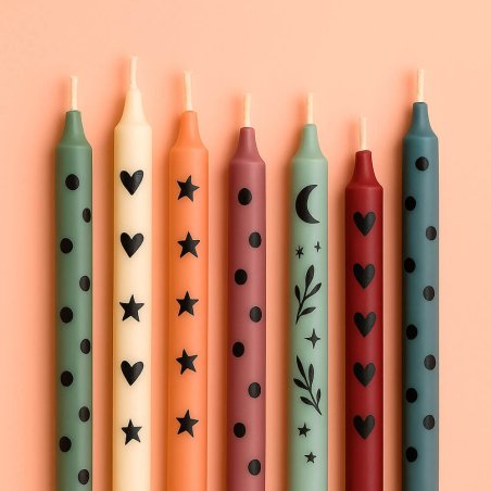 Descubre en Gran Velada nuestra exclusiva pintura para velas en color negro y una variedad de tonos. ¡Colores vibrantes para tus