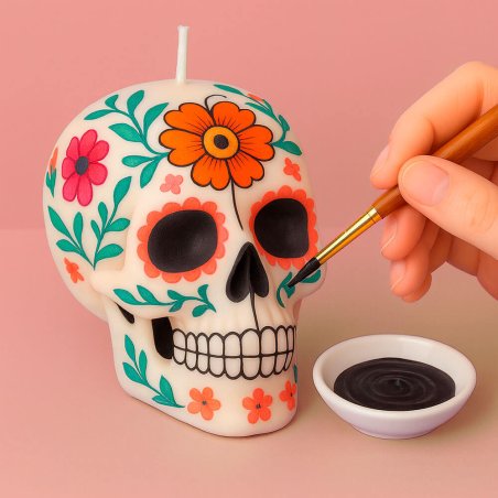 Descubre en Gran Velada nuestra exclusiva pintura para velas en color negro y una variedad de tonos. ¡Colores vibrantes para tus