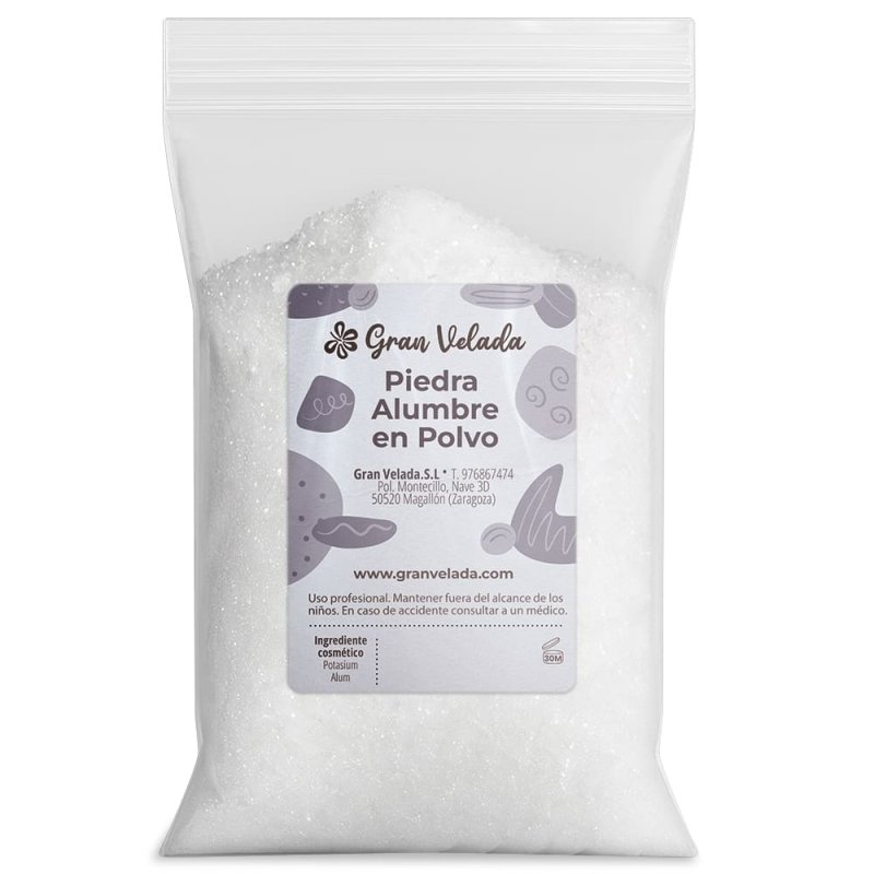 Venta online de piedra de alumbre en polvo para hacer desodorante natural. Calidad y buen precio. Envíos rápidos. - Cómo hacer P