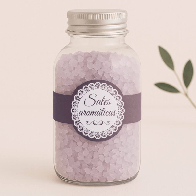 En Gran Velada puedes comprar pegatinas, como este modelo para sales aromáticas. Amplio catalogo. Servicio de personalizacion. E